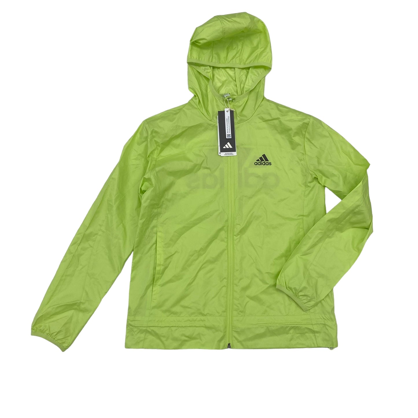 GREEN ATHLETIC JACKET by ADIDAS Size:XS