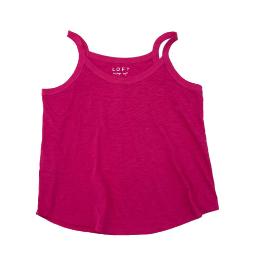 PINK TANK TOP by LOFT Size:M