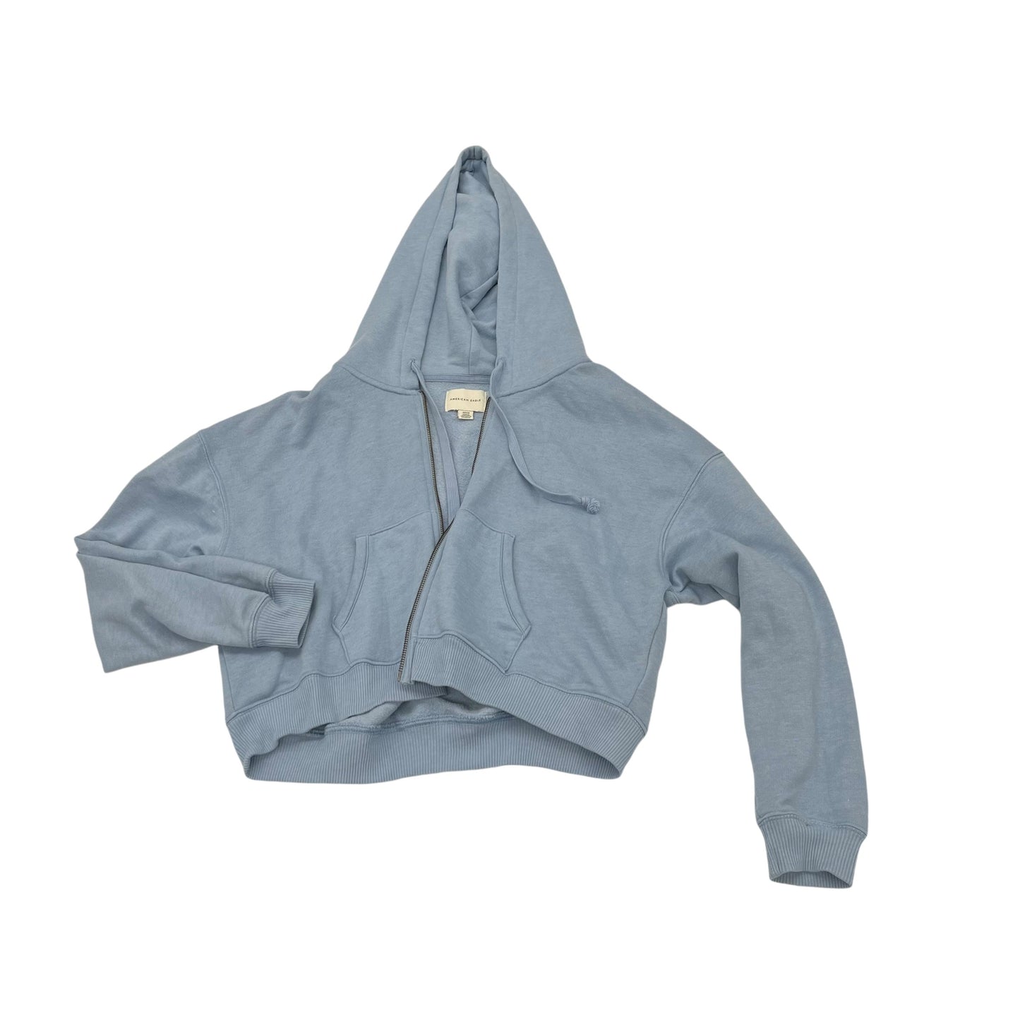 BLUE SWEATSHIRT HOODIE by AMERICAN EAGLE Size:S