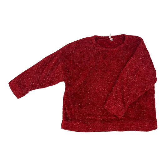 Sweatshirt Crewneck By Cato In Red, Size:4X