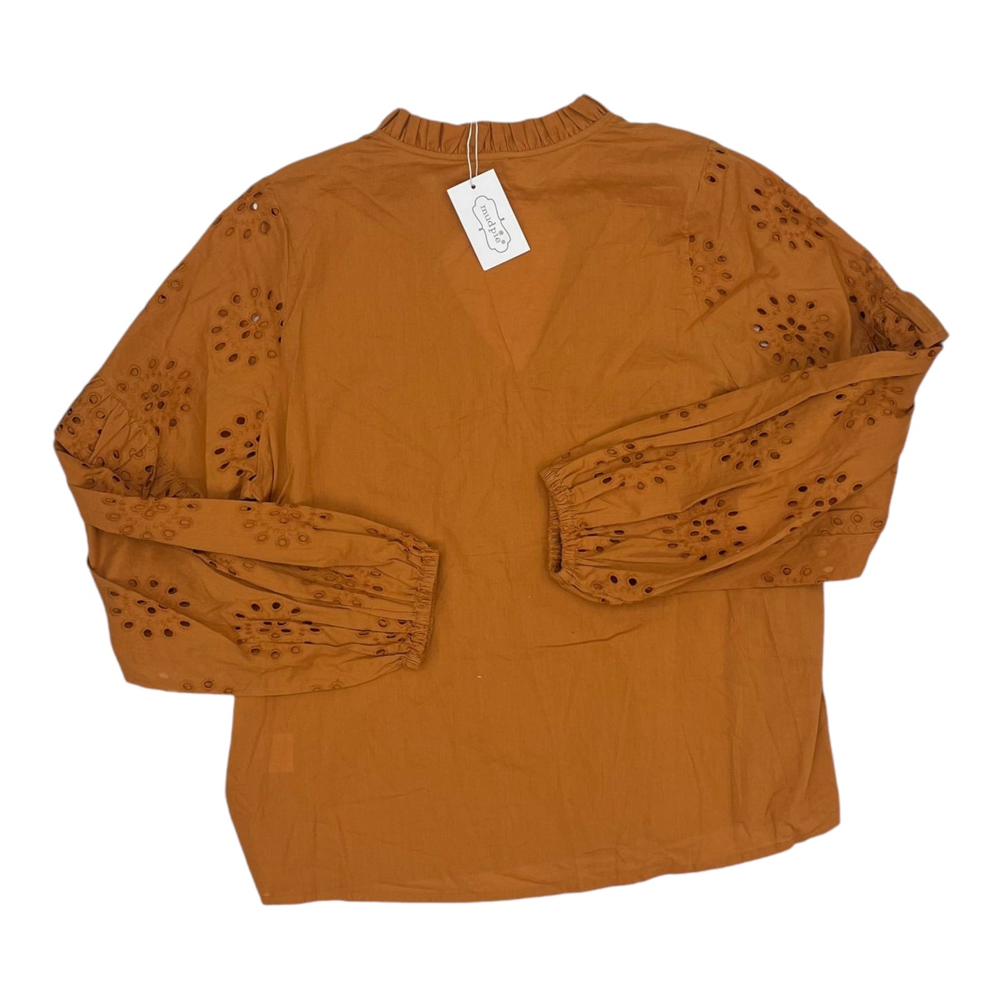 Top Ls By Mudpie In Orange, Size:M