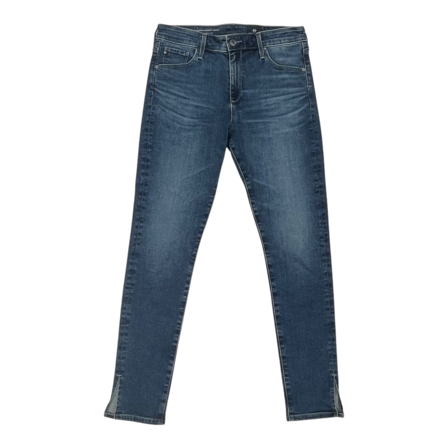 Jeans Skinny By Adriano Goldschmied In Blue Denim, Size:6