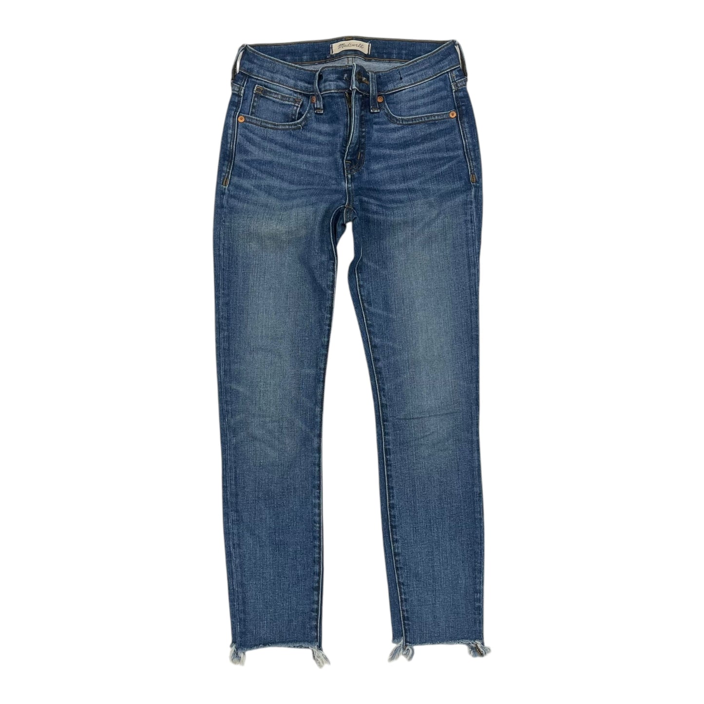 Jeans Skinny By Madewell In Blue Denim, Size:2