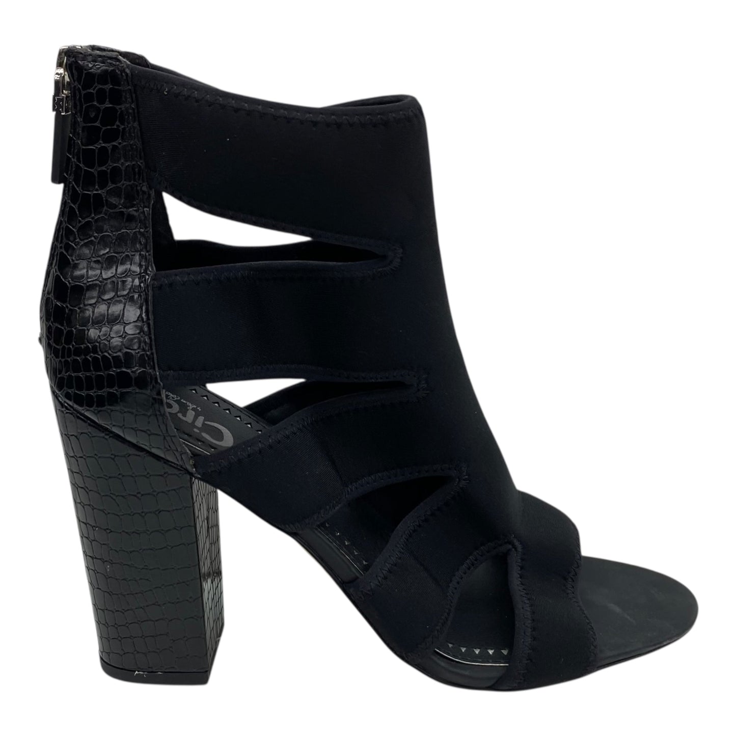 Sandals Heels Block By Circus By Sam Edelman In Black, Size:10