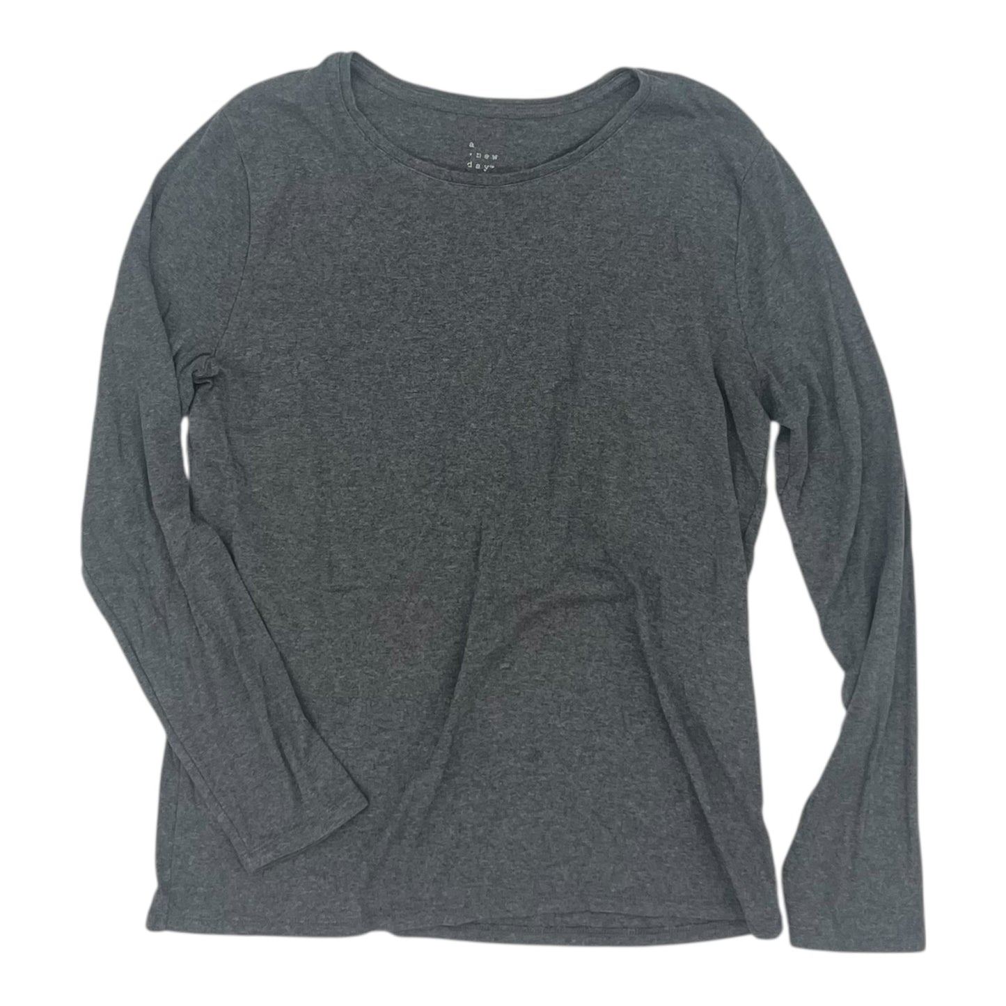 Top Ls Basic By A New Day In Grey, Size:Xxl