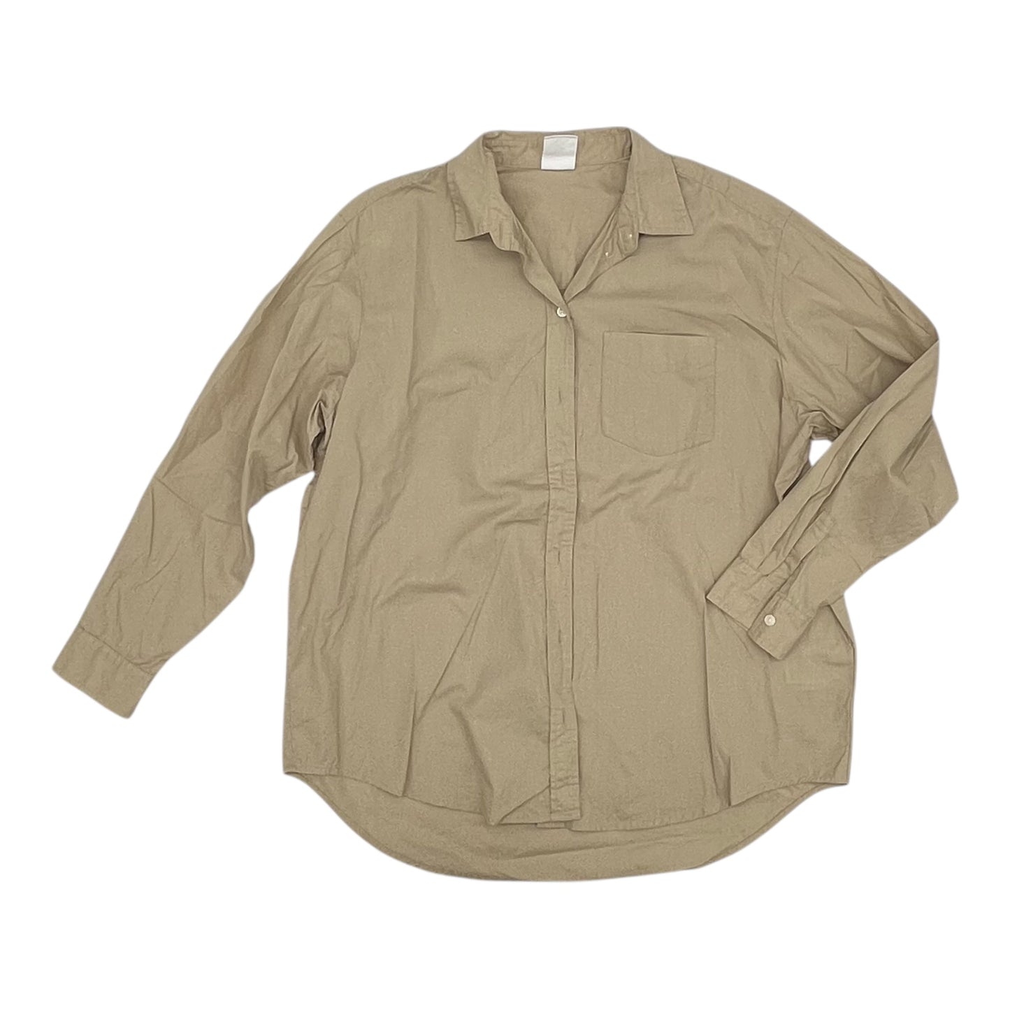 Top Ls By Gap In Tan, Size:M