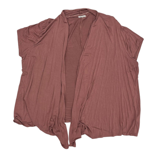 Cardigan By Maurices In Taupe, Size:3X