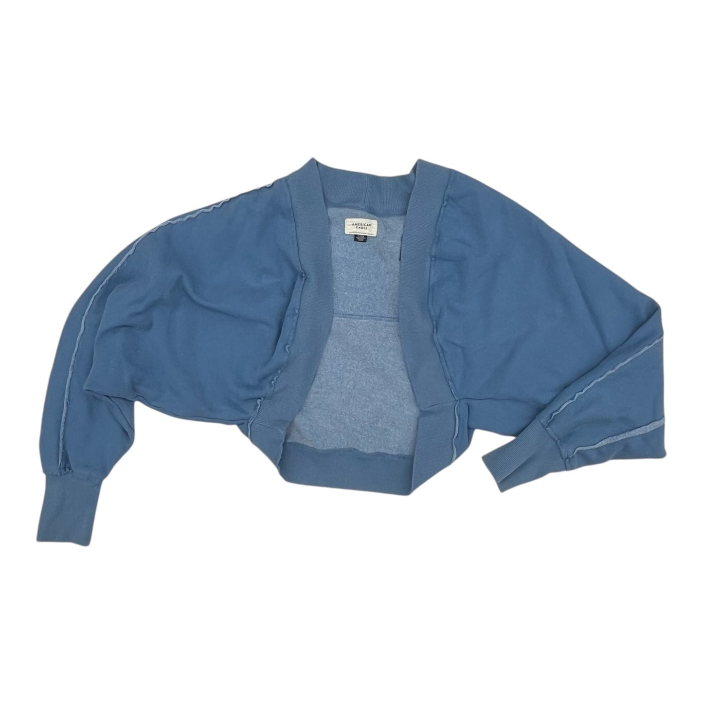 Cardigan By American Eagle In Blue, Size:M