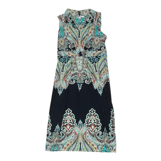 Dress Casual Maxi By Chicos In Multi, Size:M