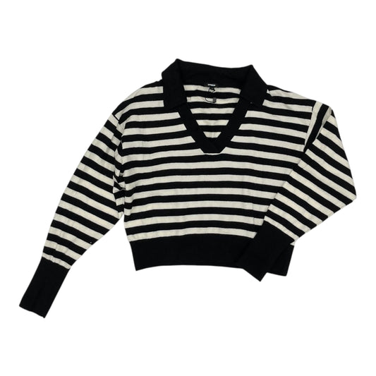Sweater By Express In Black & Cream, Size:Xs