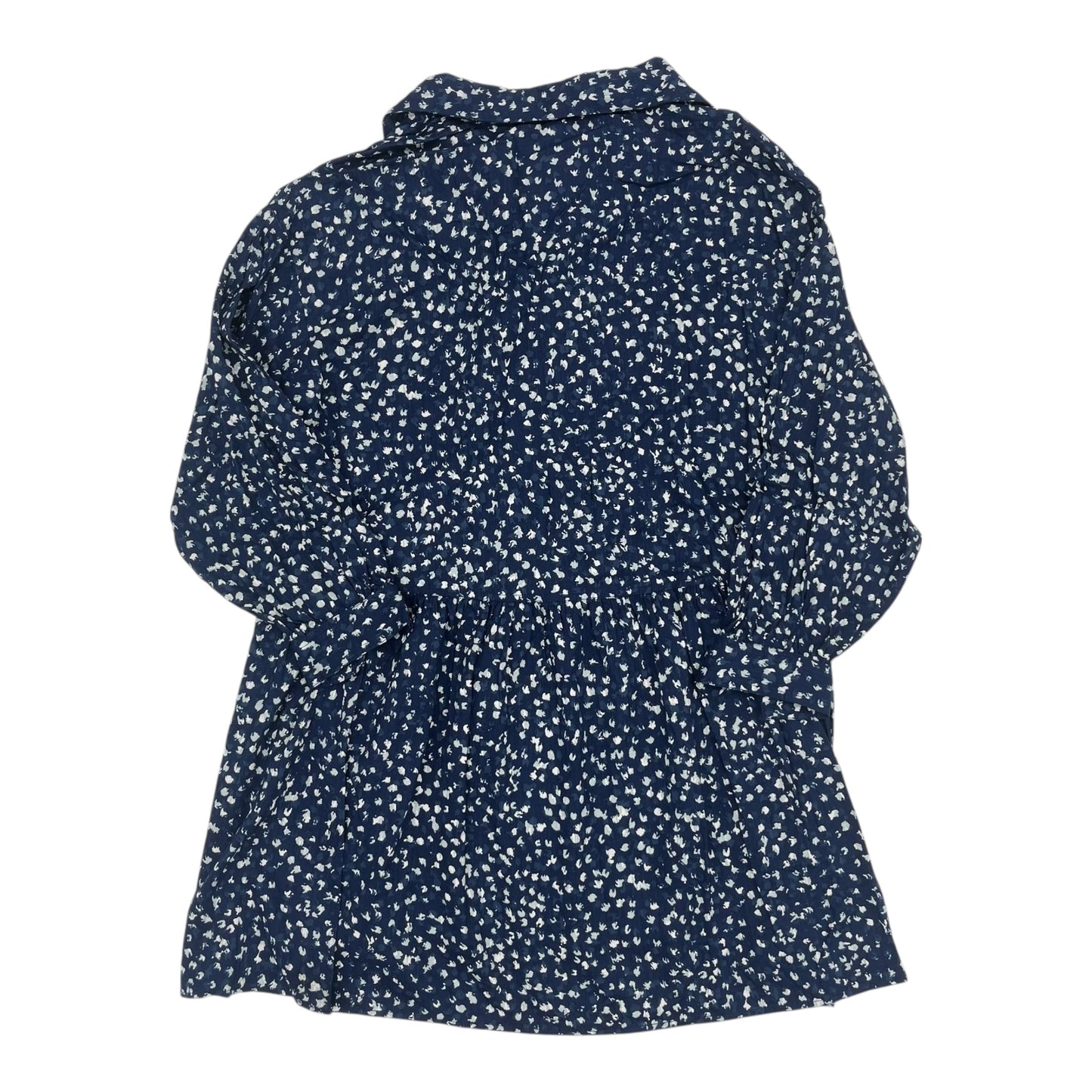 Dress Casual Short By H&M In Blue, Size:Xl