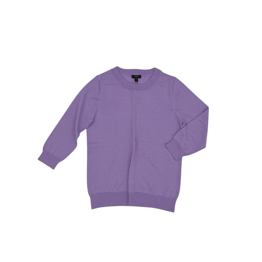 Sweater By J. Crew In Purple, Size:M