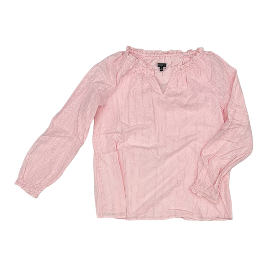 Blouse Ls By Talbots In Pink, Size:S