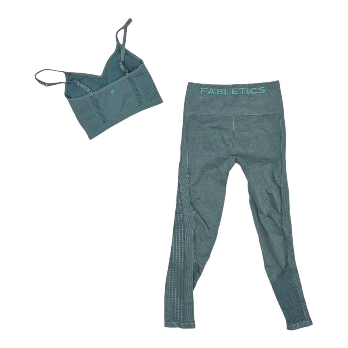 GREEN ATHLETIC PANTS 2PC by FABLETICS Size:S