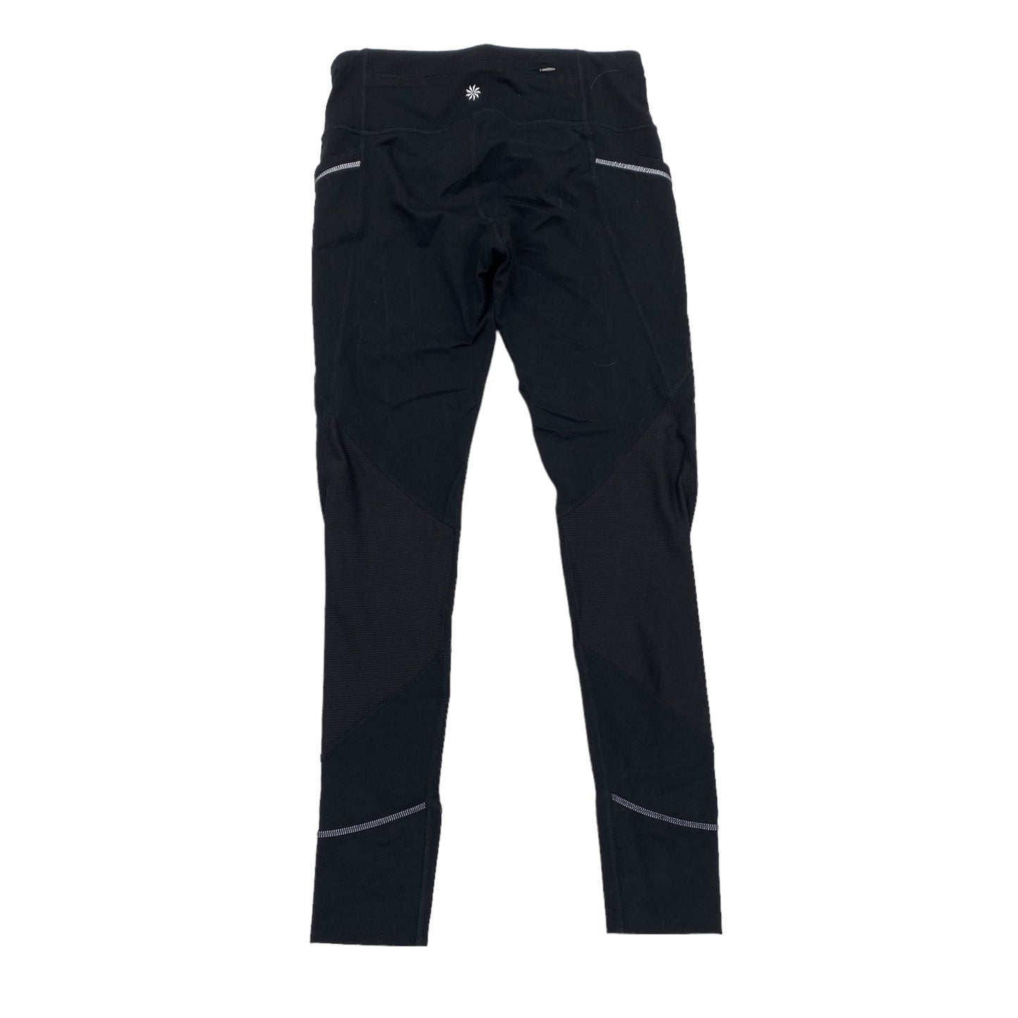 BLACK ATHLETIC LEGGINGS by ATHLETA Size:S