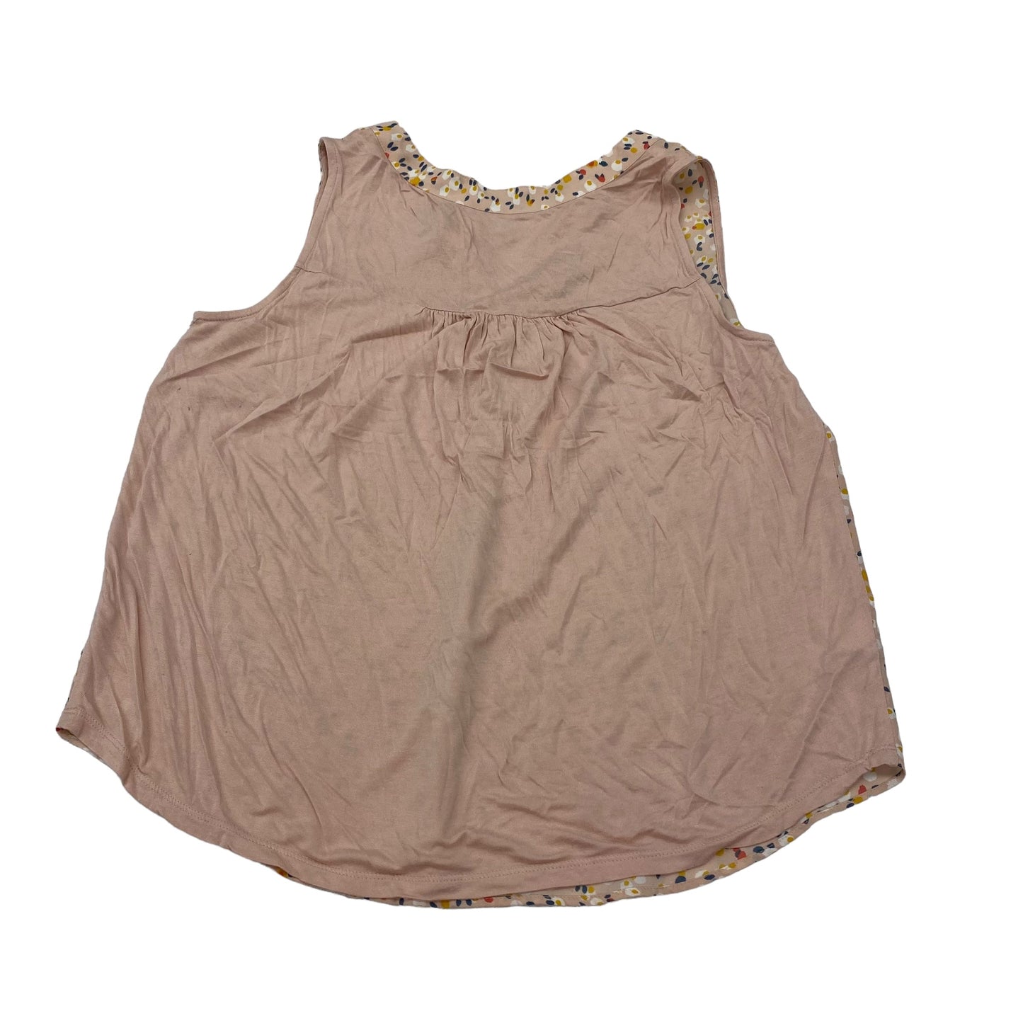 PINK BLOUSE SLEEVELESS by LOFT Size:XS