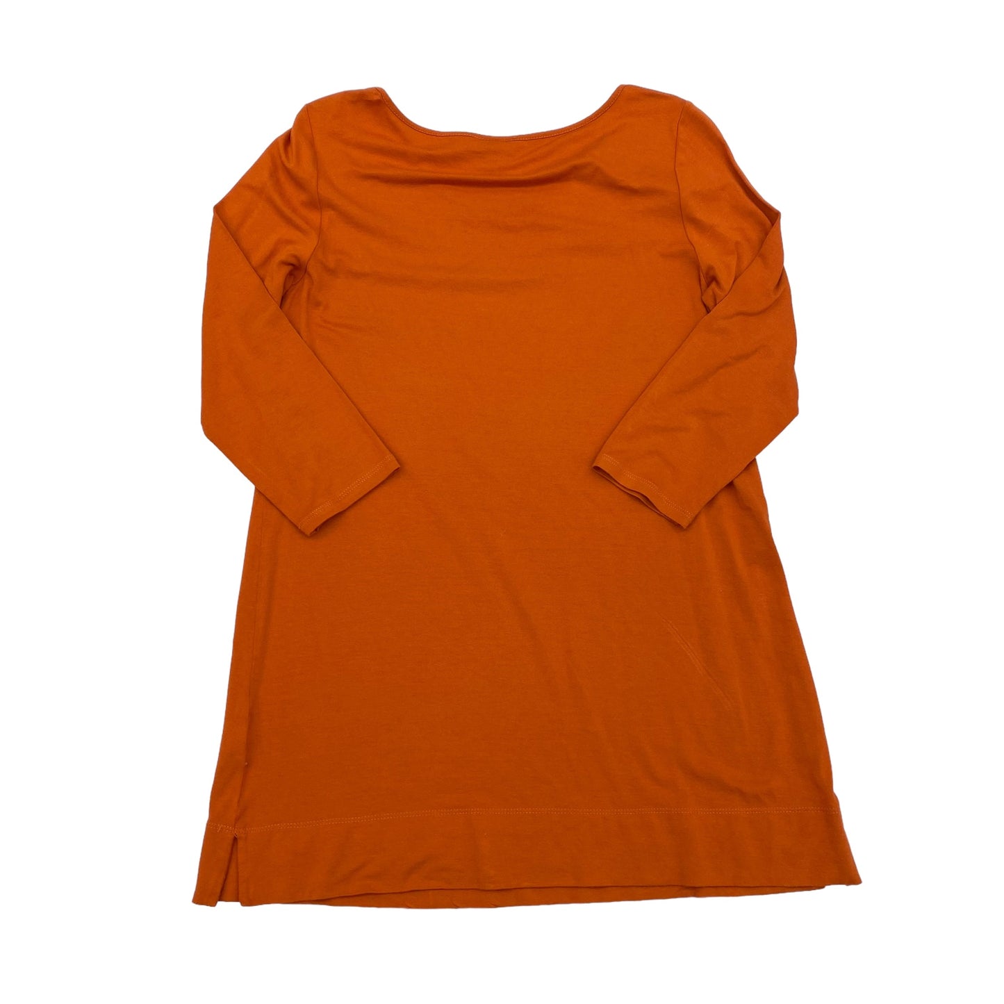 ORANGE TUNIC 3/4 SLEEVE by J. JILL Size:PETITE   XS