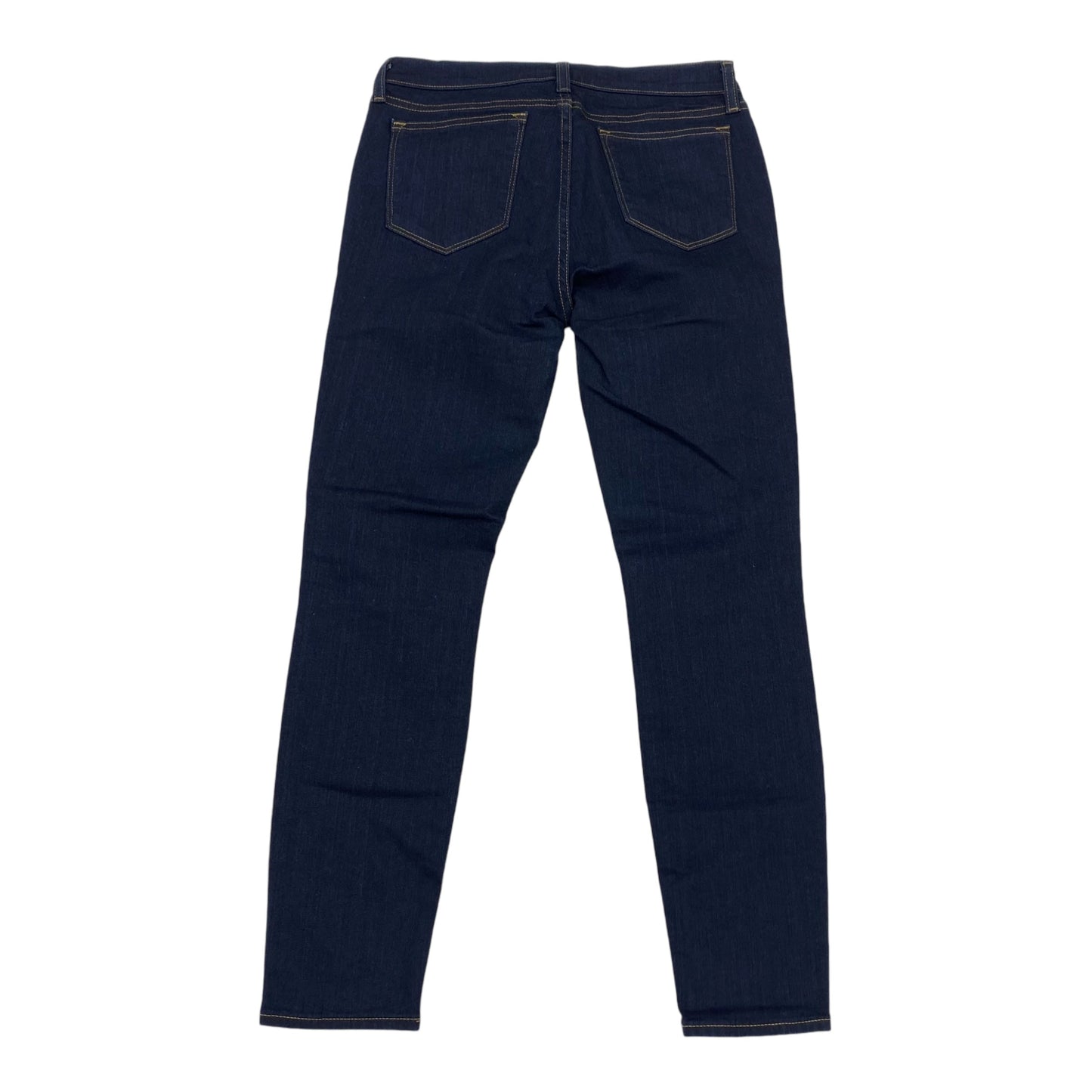 Jeans Skinny By J. Crew In Blue Denim, Size:8