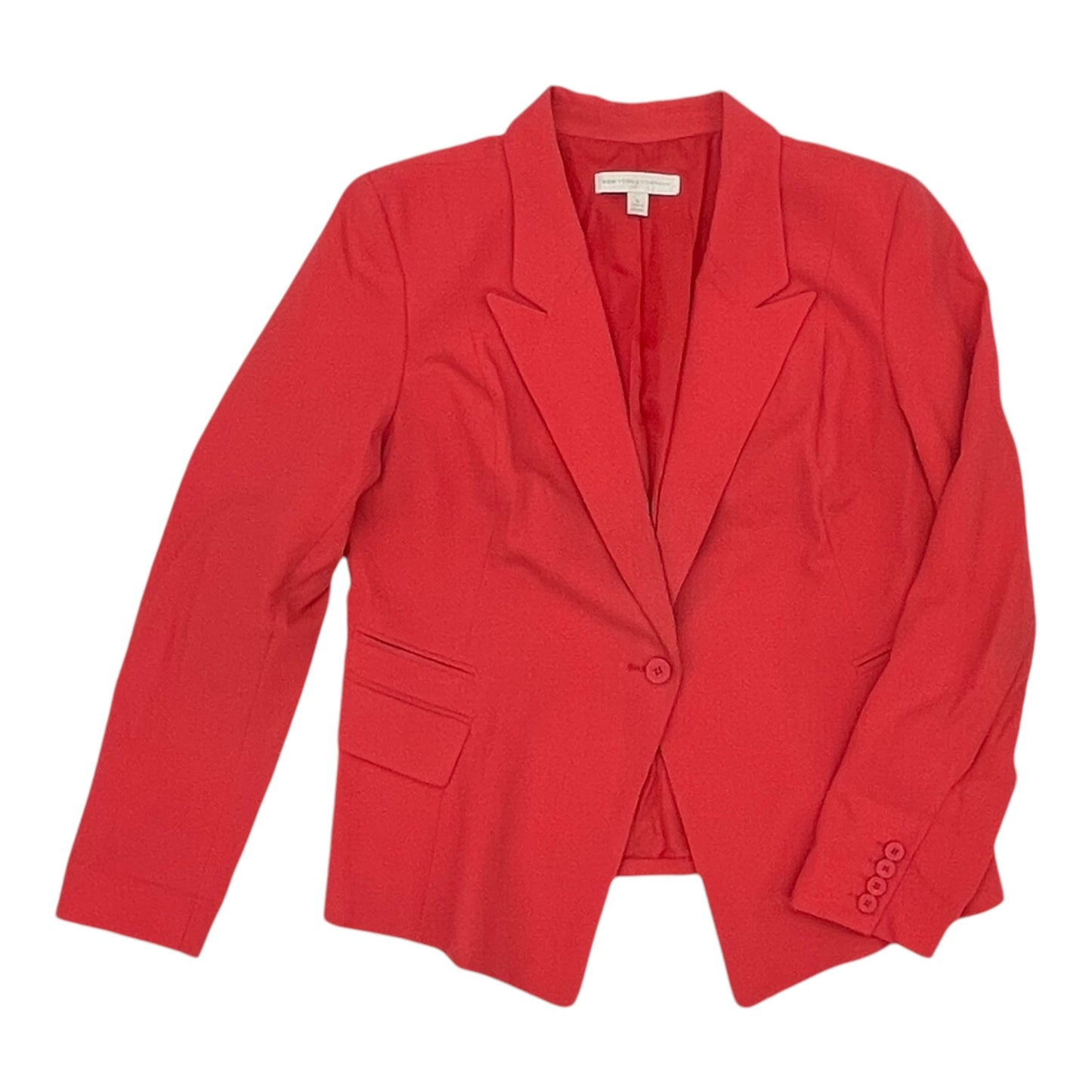 Blazer By New York And Co In Red, Size:Xl