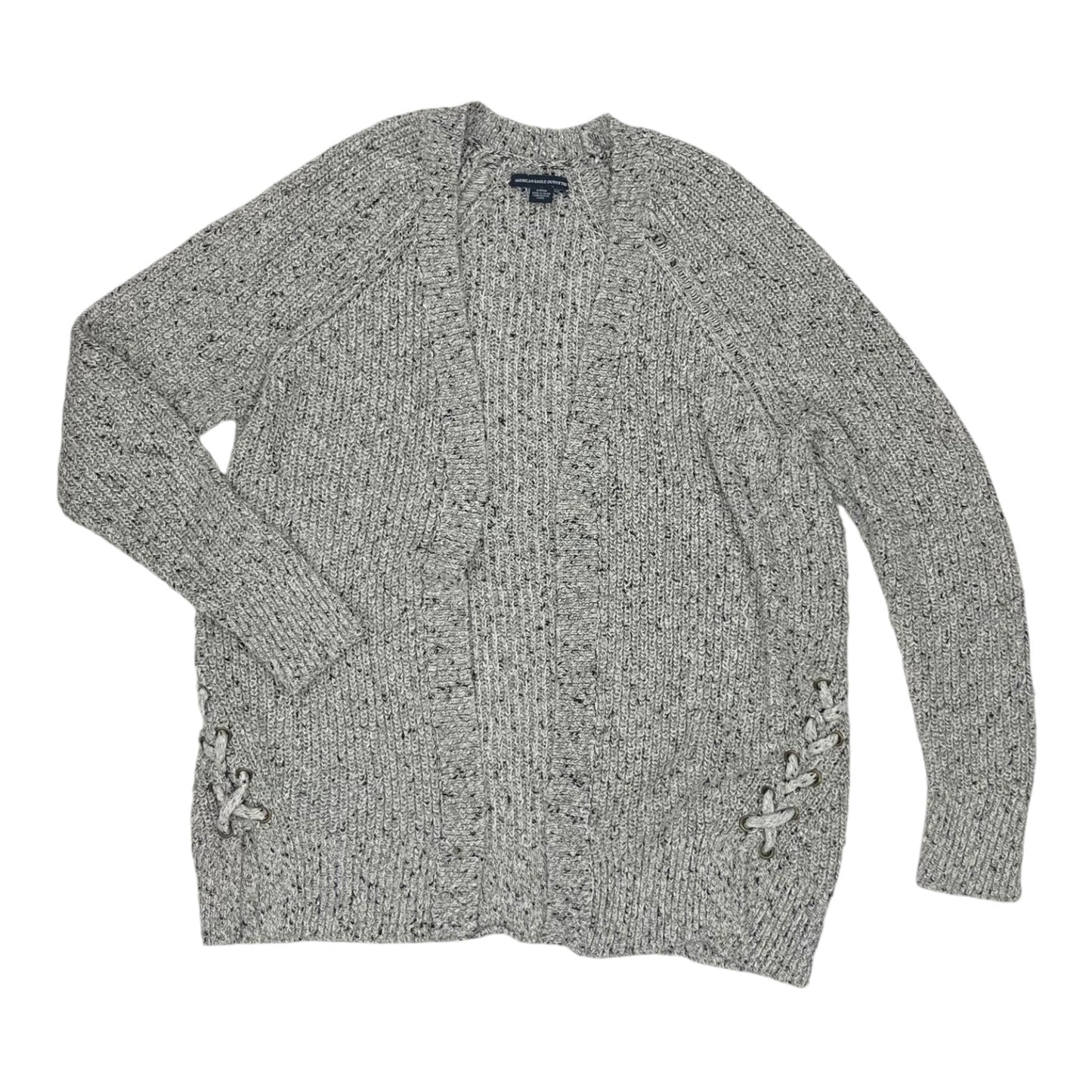 Sweater Cardigan By American Eagle In Grey, Size:S