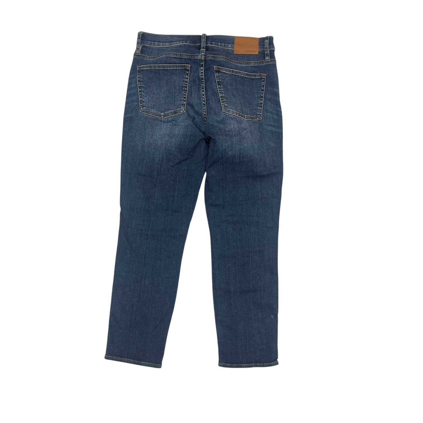 Jeans Straight By J. Crew In Blue Denim, Size:8