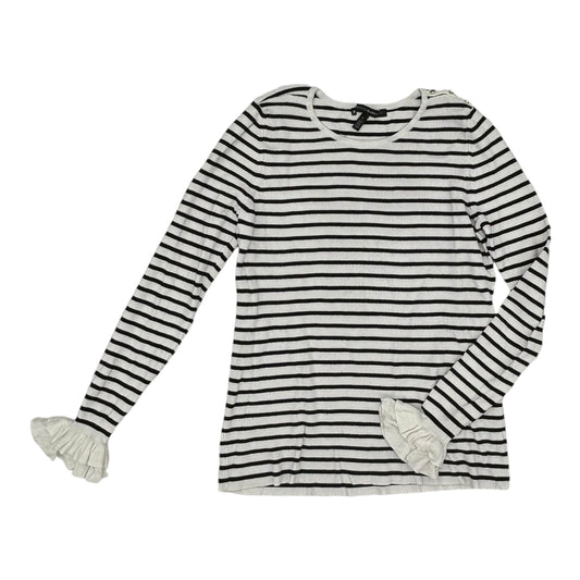 Sweater By White House Black Market In Black & White, Size:L