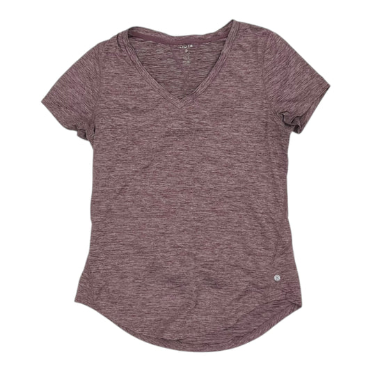 Athletic Top Ss By Layer 8 In Purple, Size:Xs
