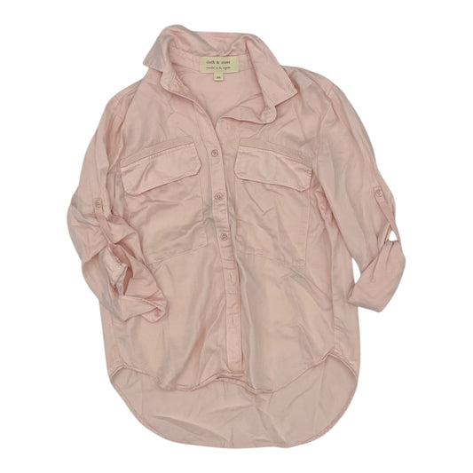 Top Ls By Cloth & Stone In Pink, Size:Xs