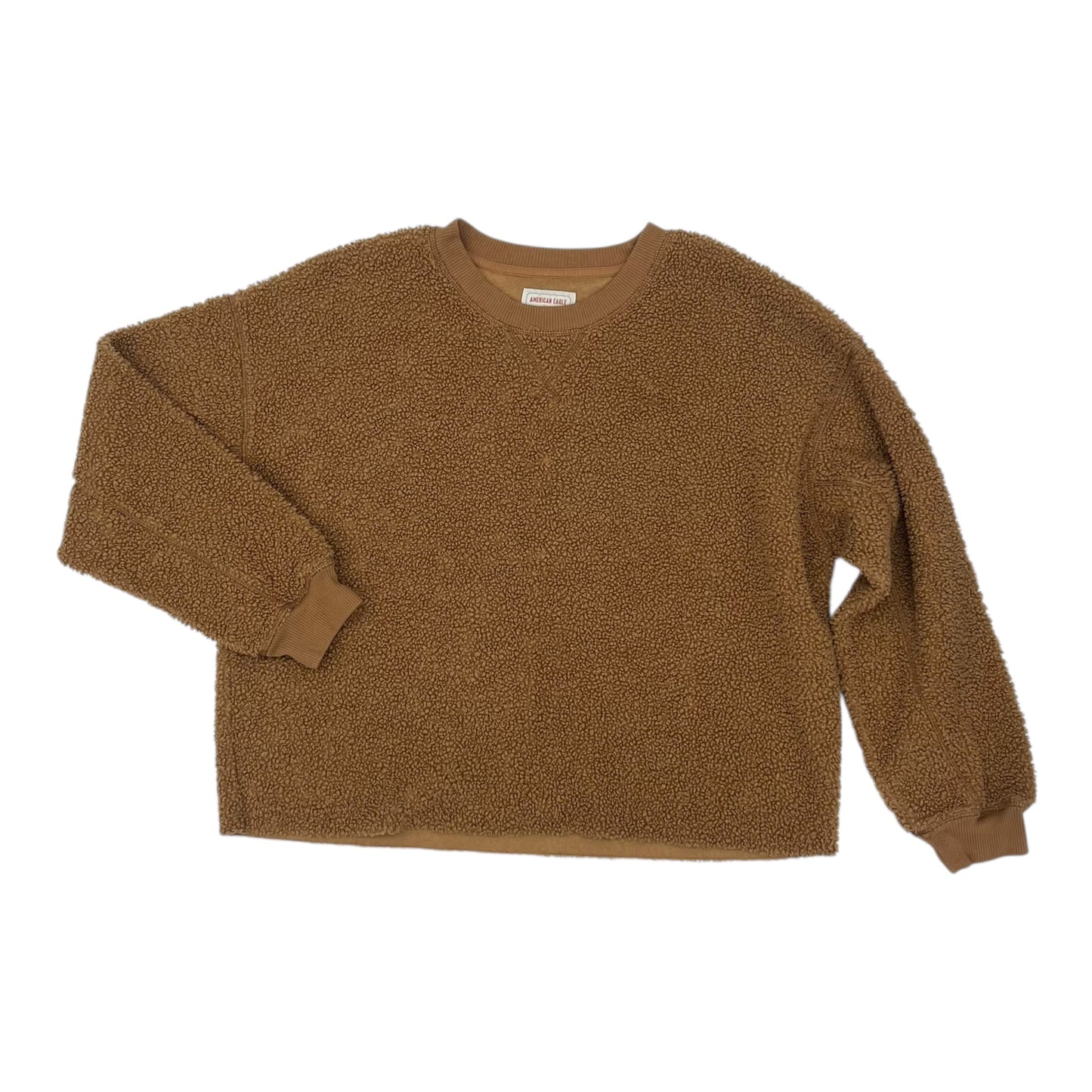 Sweatshirt Crewneck By American Eagle In Brown, Size:M