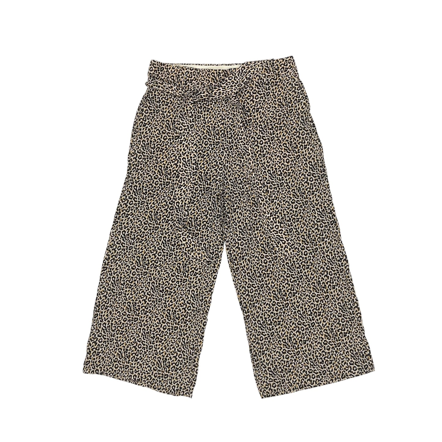 Pants Wide Leg By J. Crew In Leopard Print, Size:12