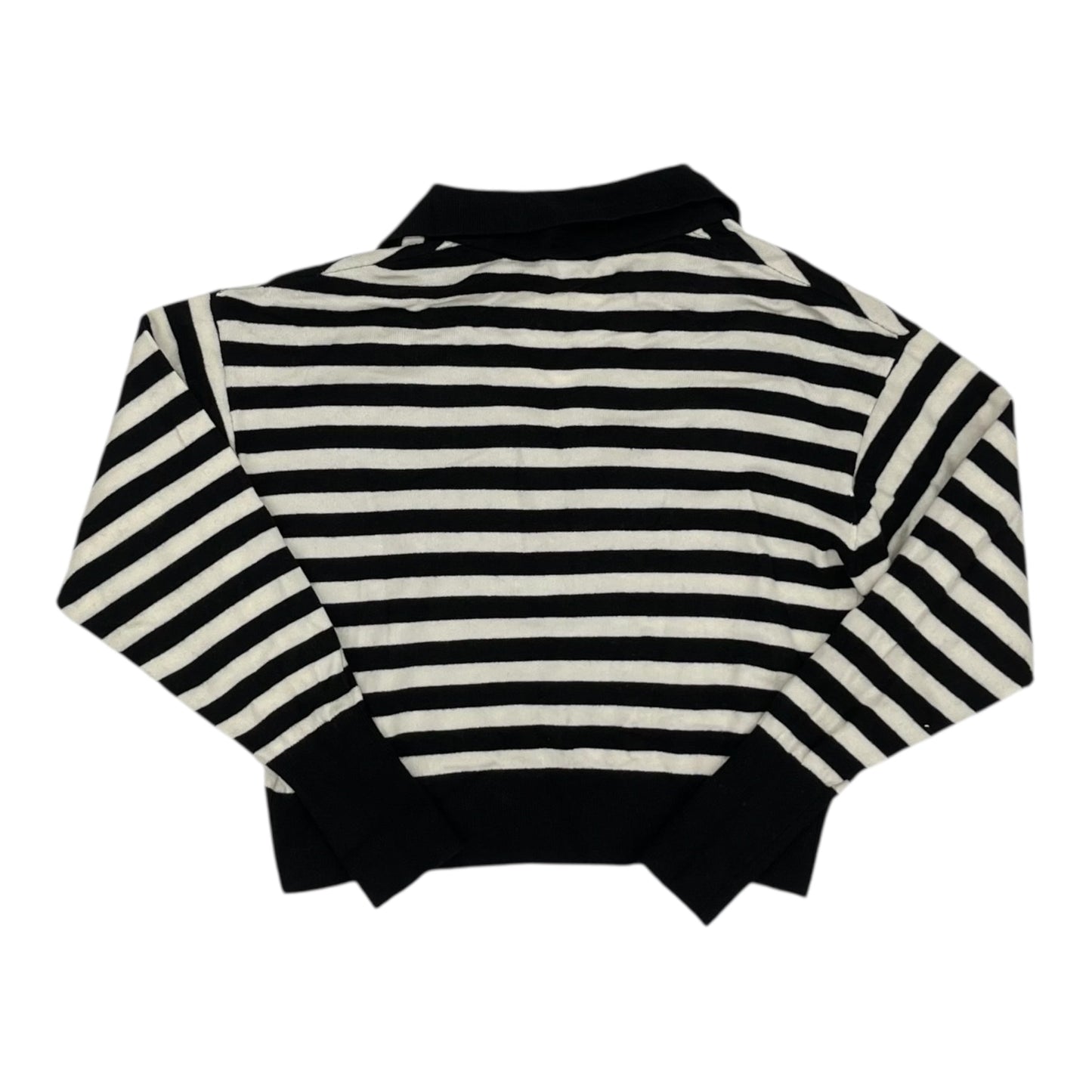 Sweater By Express In Black & Cream, Size:Xs