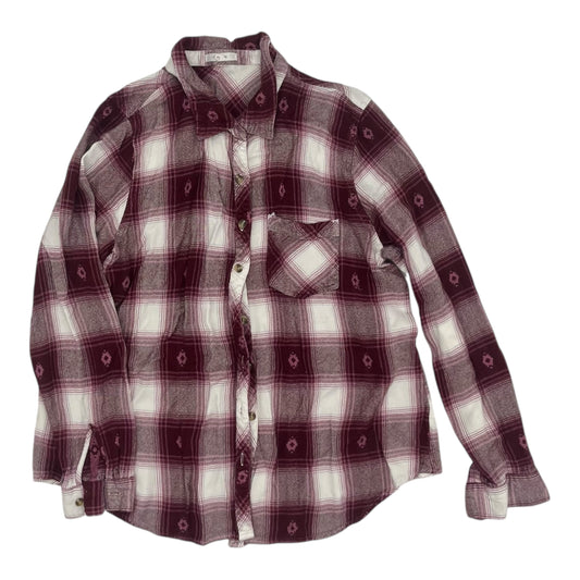 Top Ls By Maurices In Red & White, Size:Xl