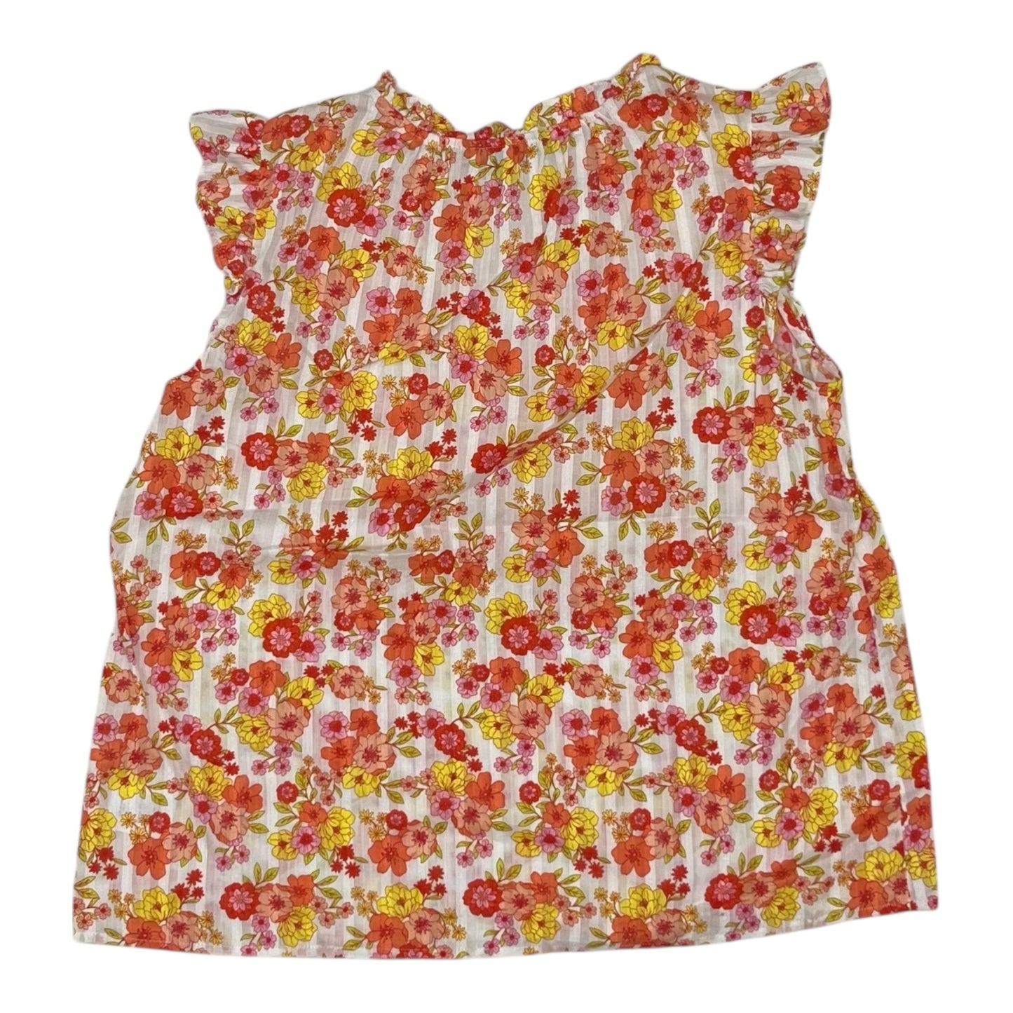 Blouse Sleeveless By Draper James In Floral Print, Size:S