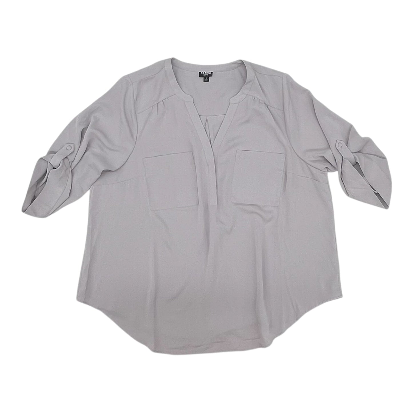 Blouse 3/4 Sleeve By Torrid In Pink, Size:3X