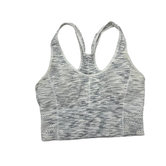 GREY & WHITE    CLOTHES MENTOR ATHLETIC BRA, Size M