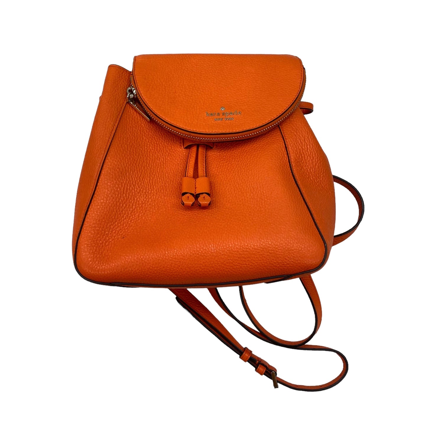 ORANGE BACKPACK DESIGNER by KATE SPADE Size:MEDIUM