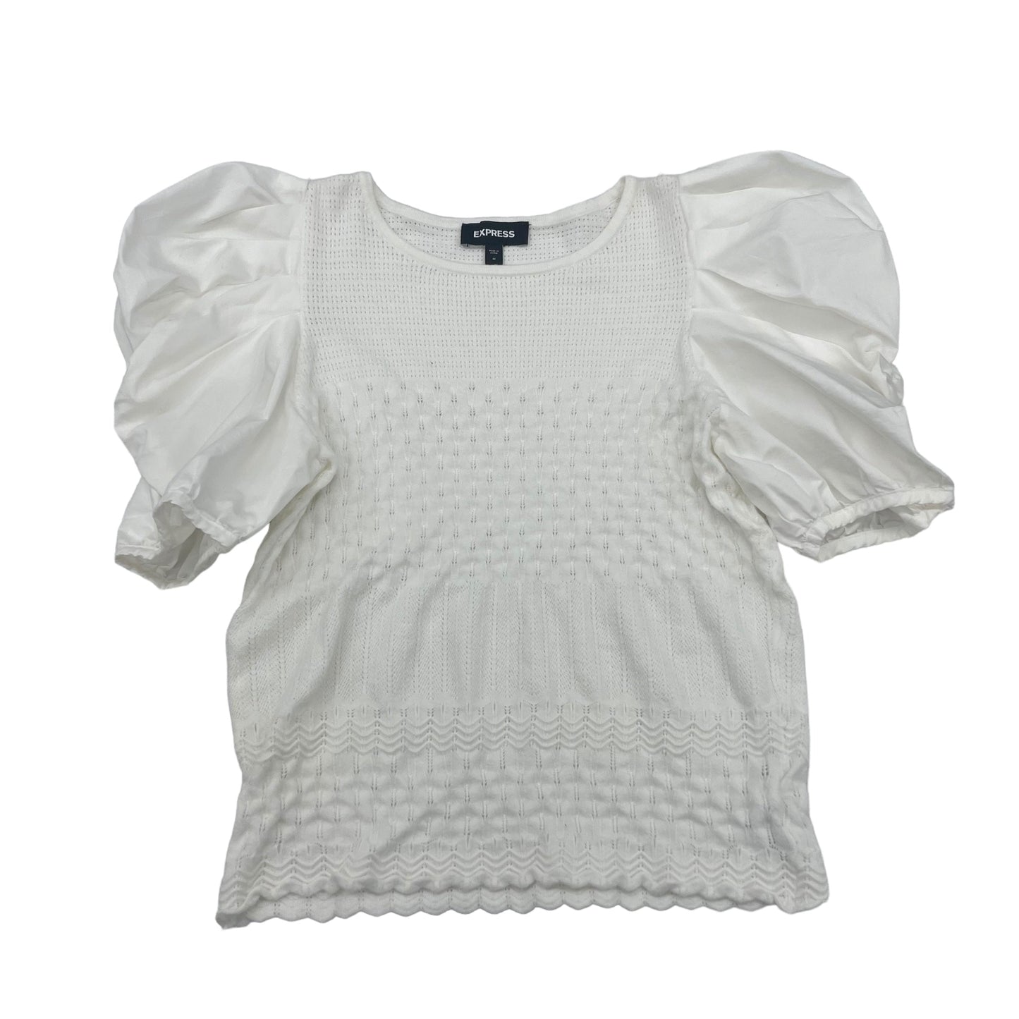 WHITE EXPRESS TOP SS, Size M