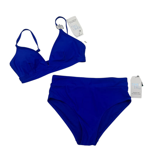 BLUE TIME AND TRU SWIMSUIT 2PC, Size S