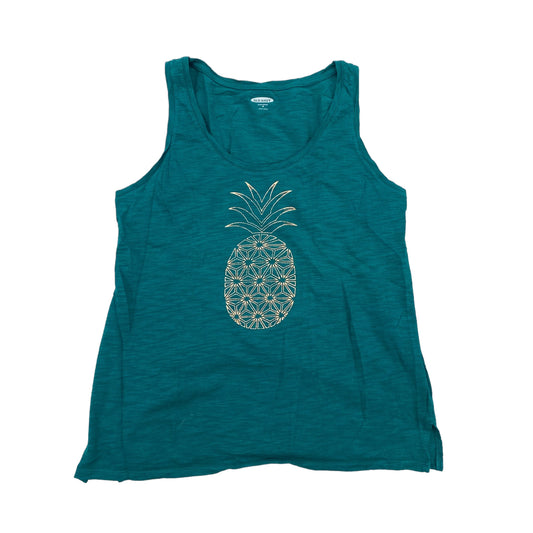 TEAL TANK TOP by OLD NAVY Size:M