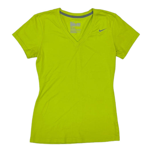 YELLOW ATHLETIC TOP SS by NIKE Size:S