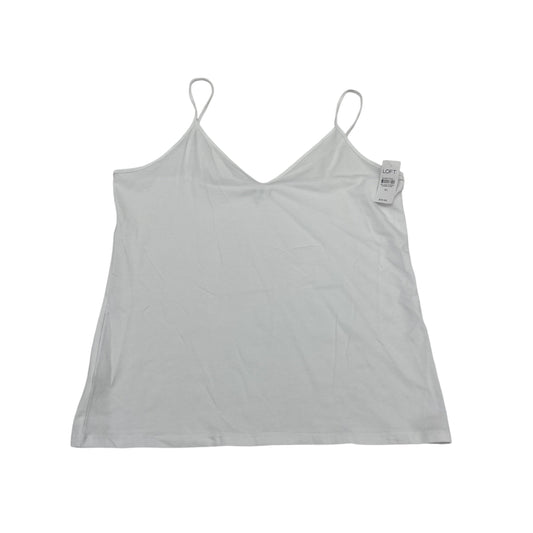 Tank Top By Loft In White, Size:Xl