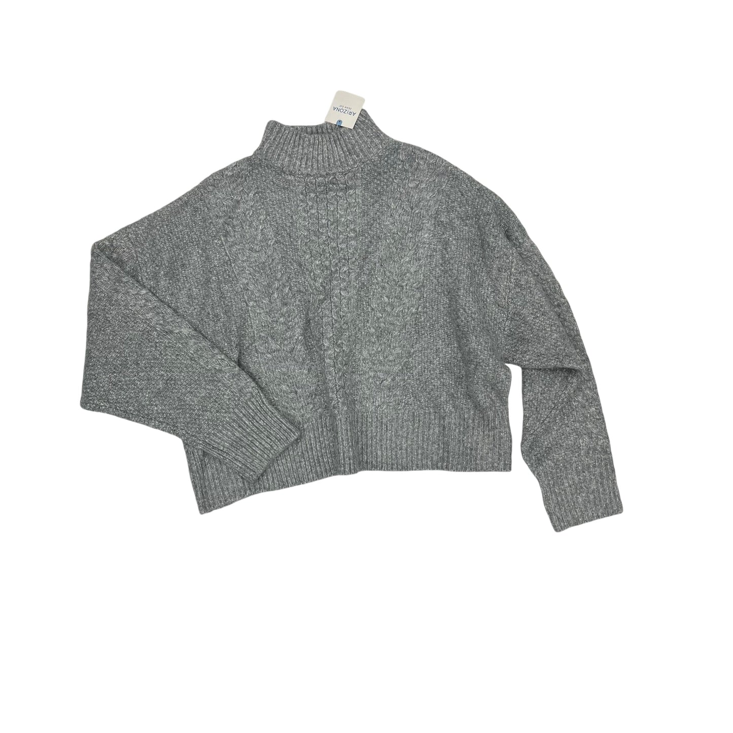 Sweater By Arizona In Grey, Size:1X