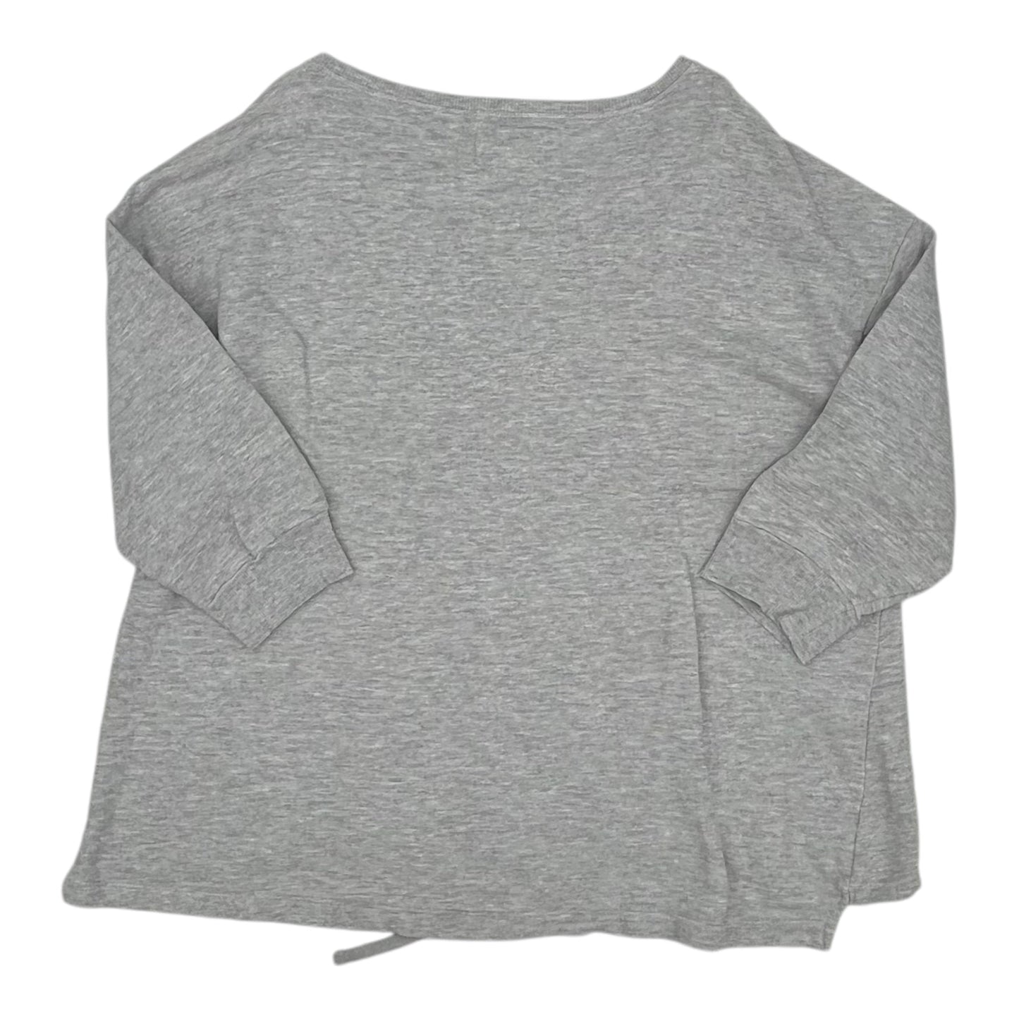 SWEATSHIRT CREWNECK by    CLOTHES MENTOR In GREY, Size: 1X