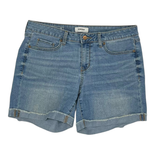 Shorts By Sonoma In Blue Denim, Size:12