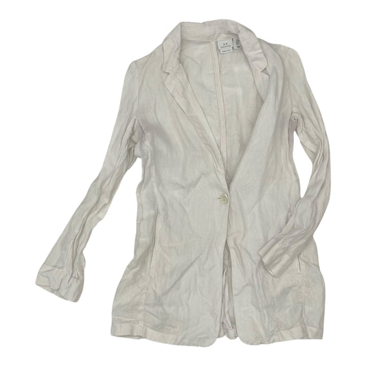 Blazer Designer By Halston In White, Size:S