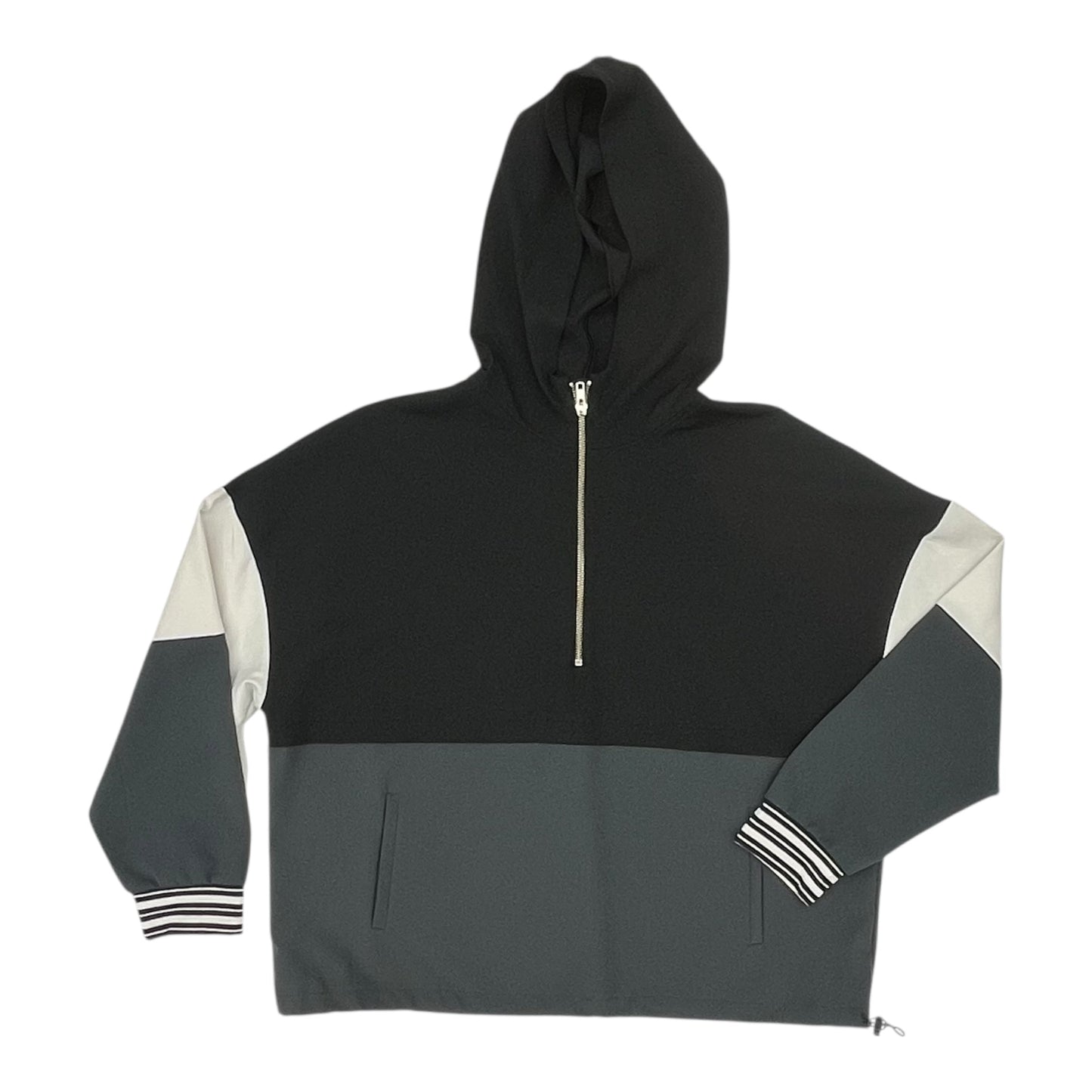 Athletic Sweatshirt Hoodie By Avia In Grey, Size:Xl