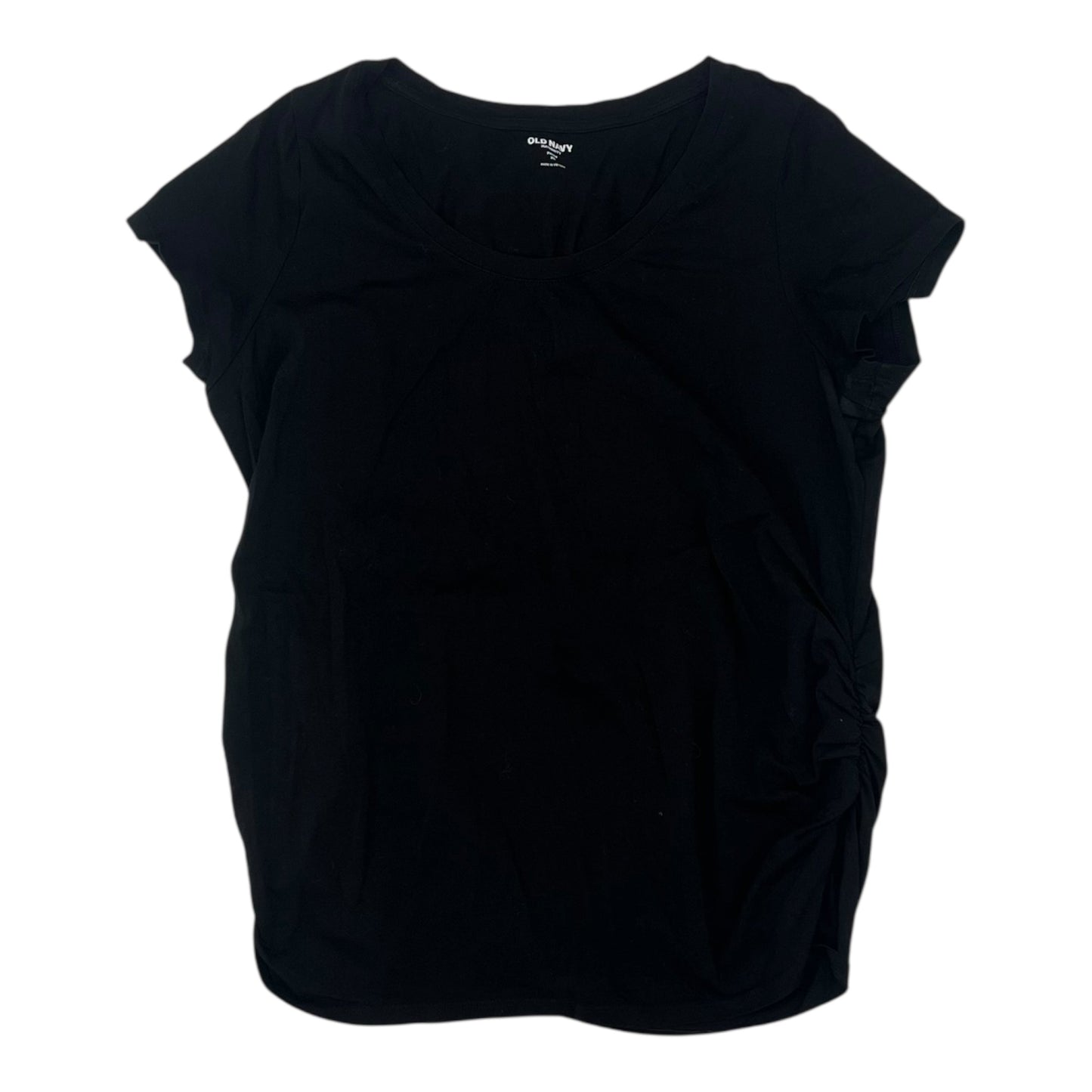 MATERNITY TOP SS by OLD NAVY in BLACK, Size:XL