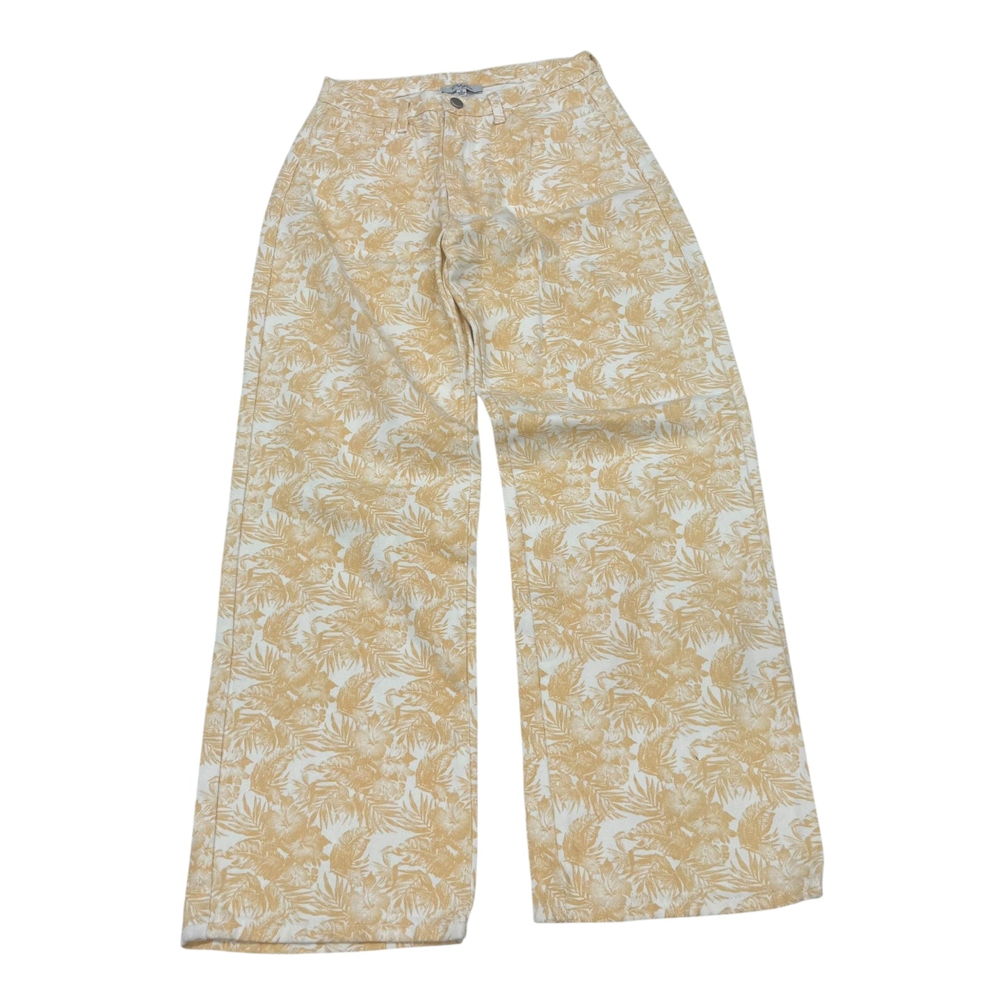 Jeans Straight By Polygram In Orange, Size:M