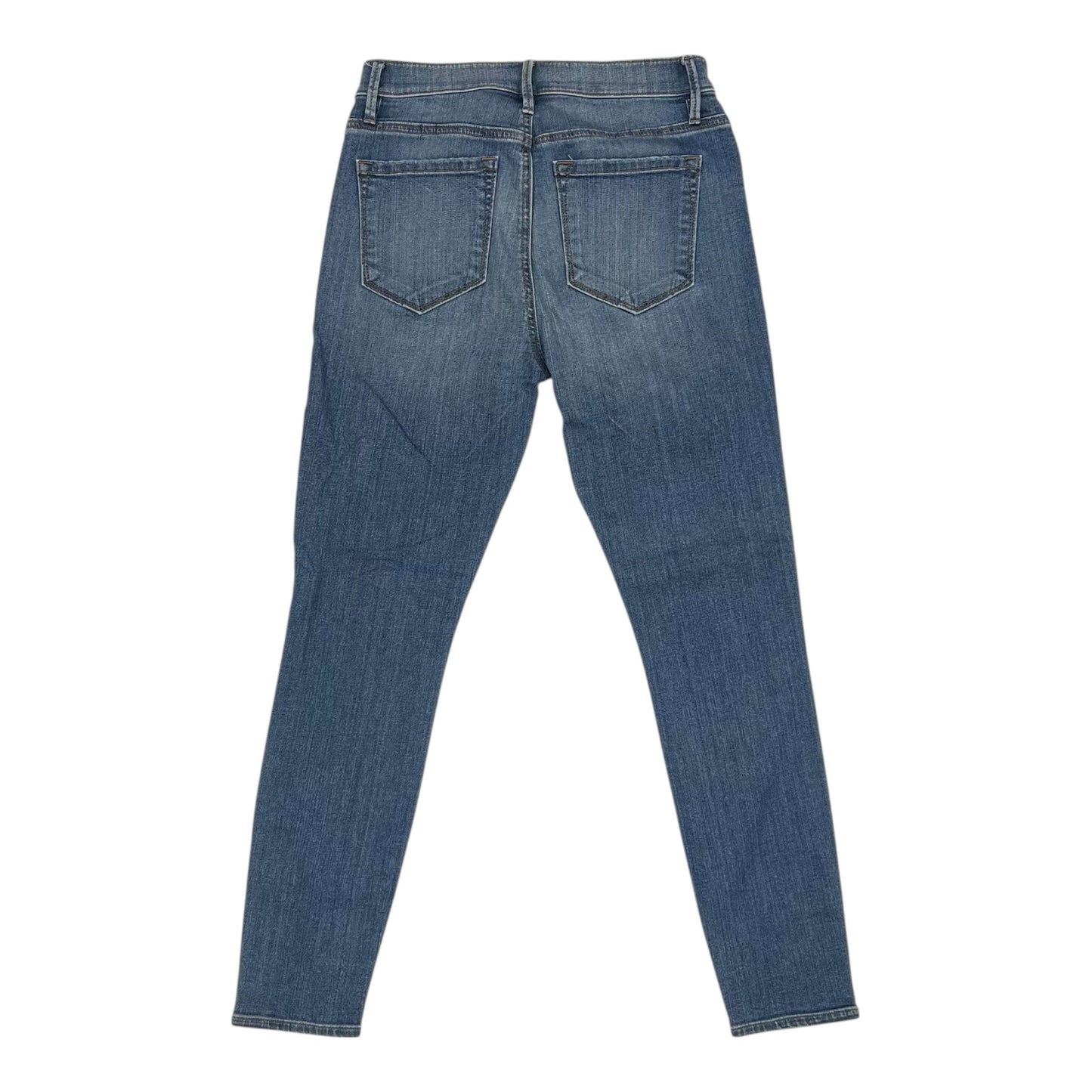 Jeans Skinny By Loft In Blue Denim, Size:2