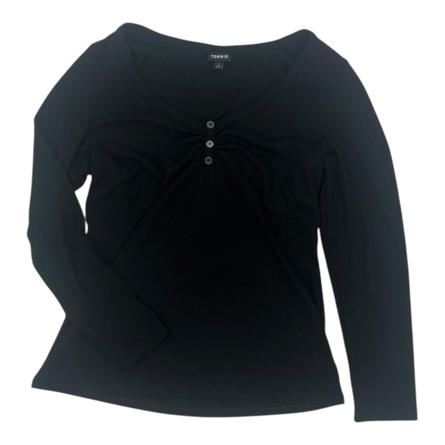Top Ls Basic By Torrid In Black, Size:1X